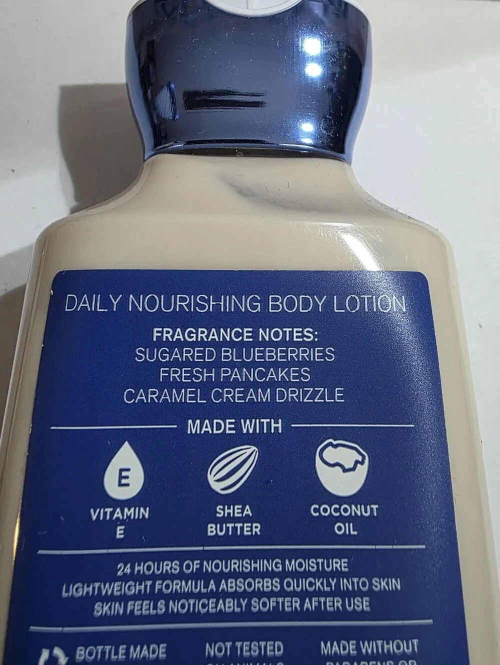Bath & Body Works notes sugared